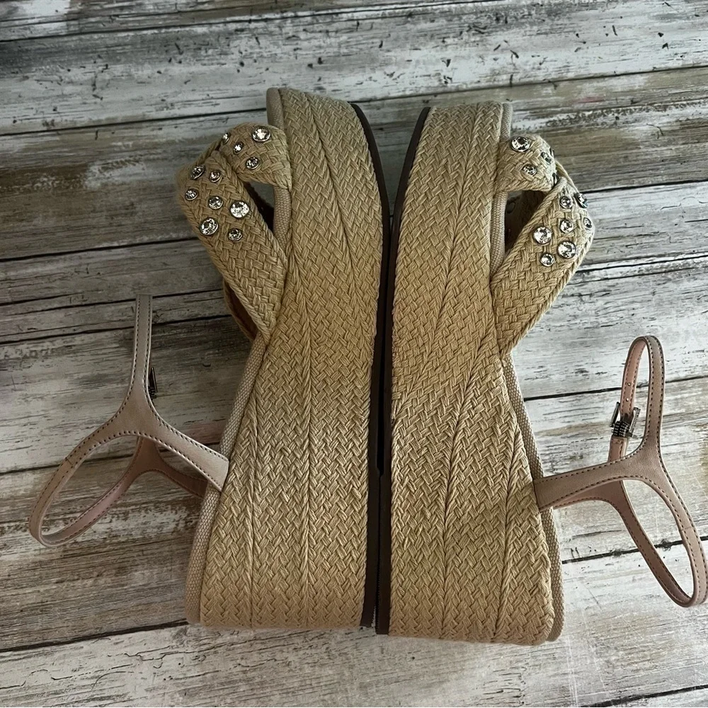 Schutz Dyandre Espadrille Platform Sandal